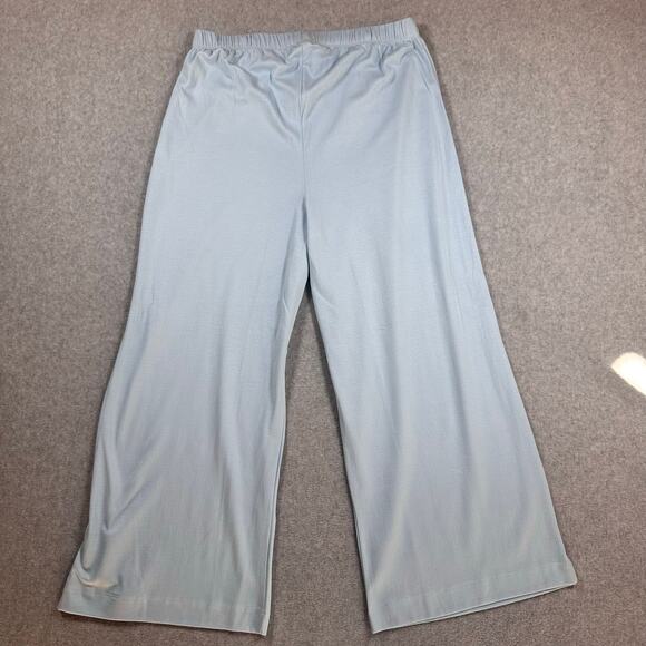 Lake Pajamas Pointelle Pima Cotton Pajama Set French Blue Tank Pants - Picture 14 of 14